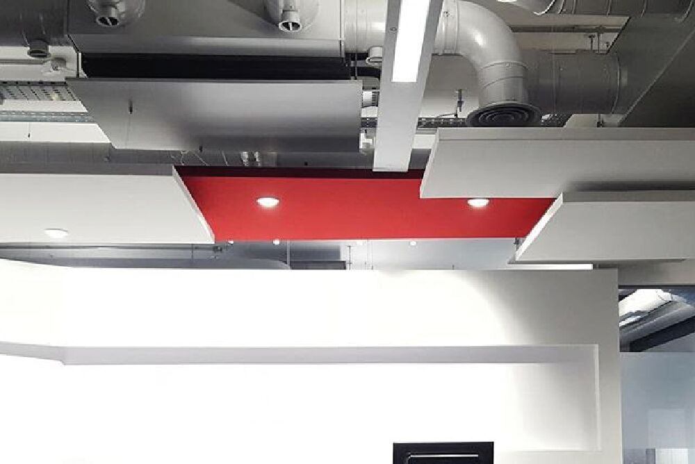 Absorber les radeaux acoustiques suspendus