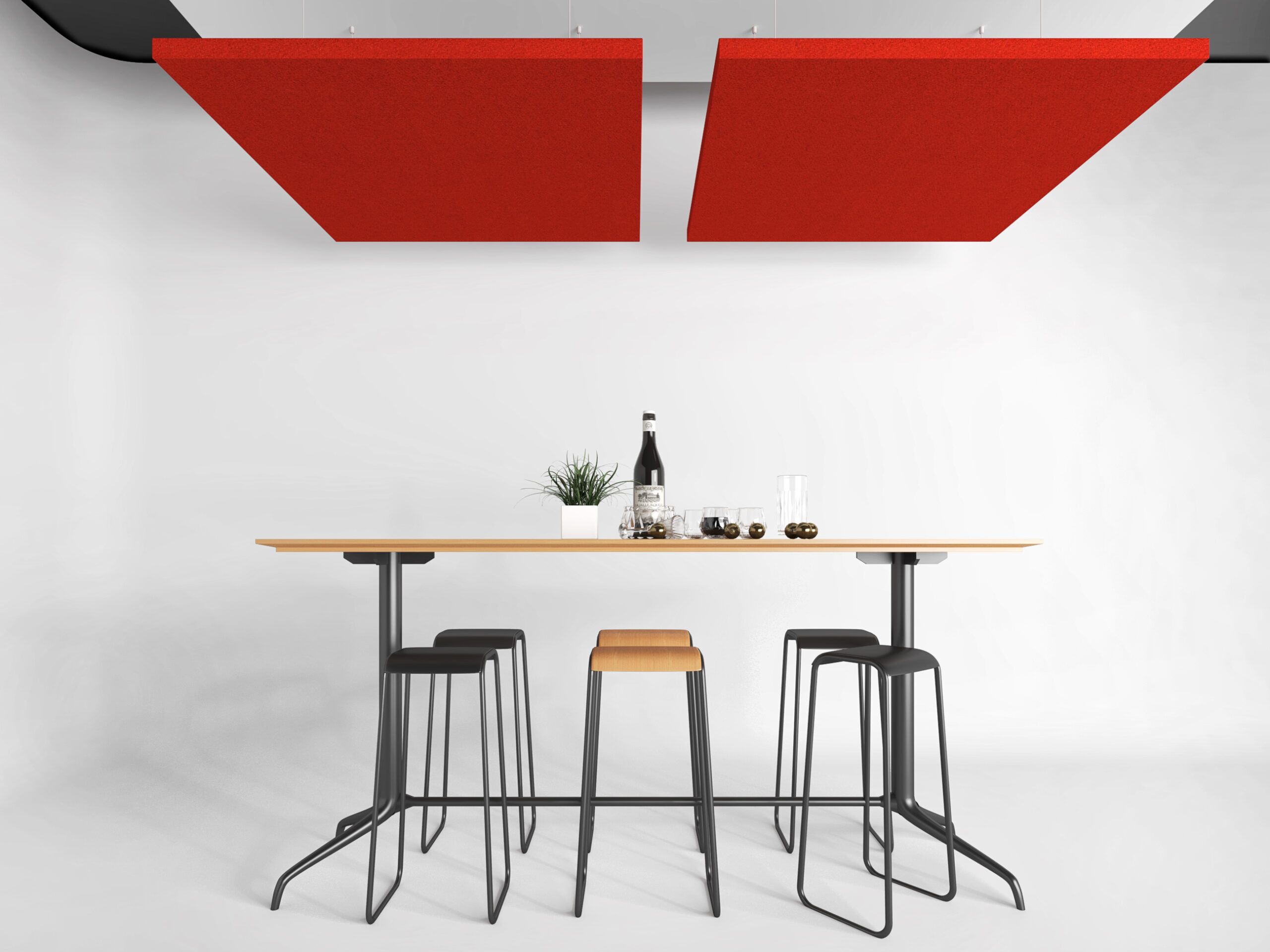 Ilots acoustiques Absorb Carré 50mm – Image 2