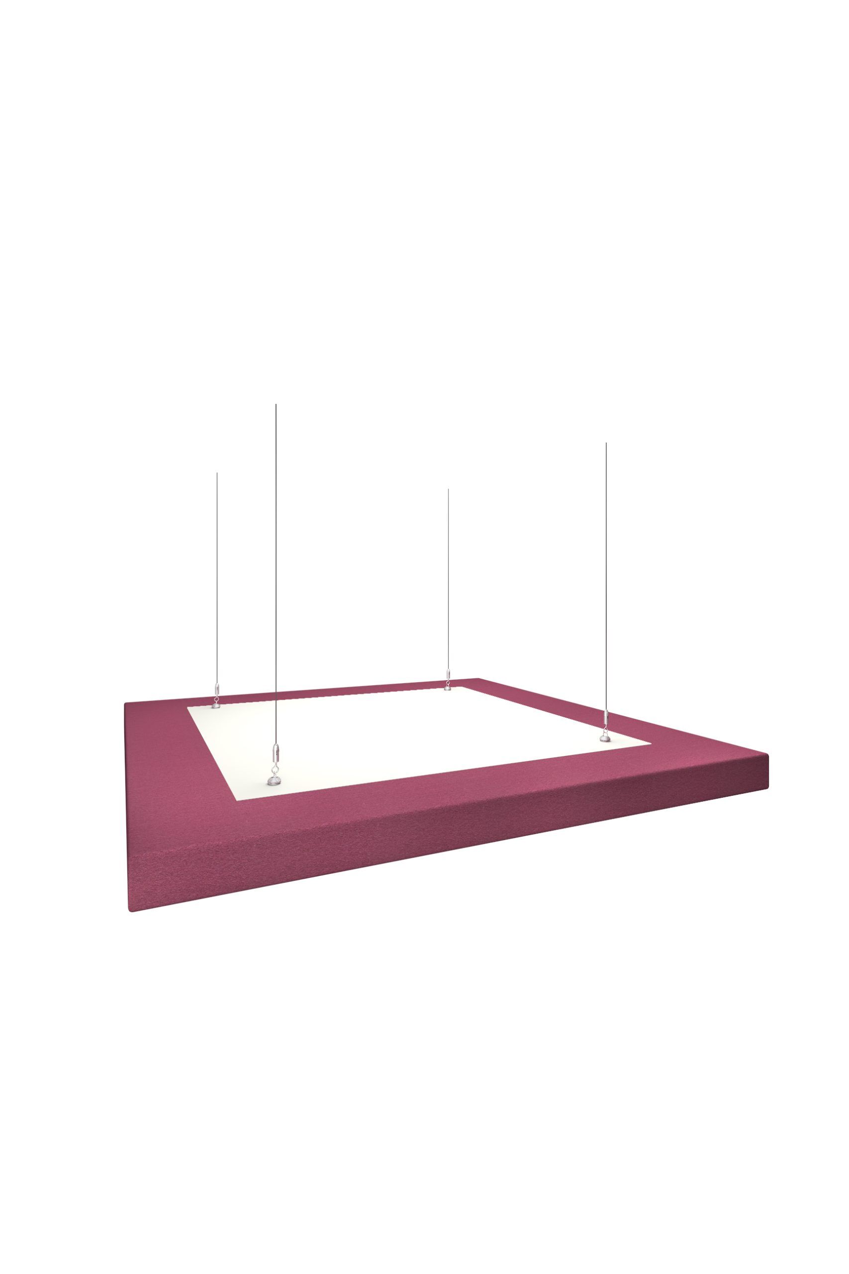 Radeaux acoustiques Ambiance Square 40mm