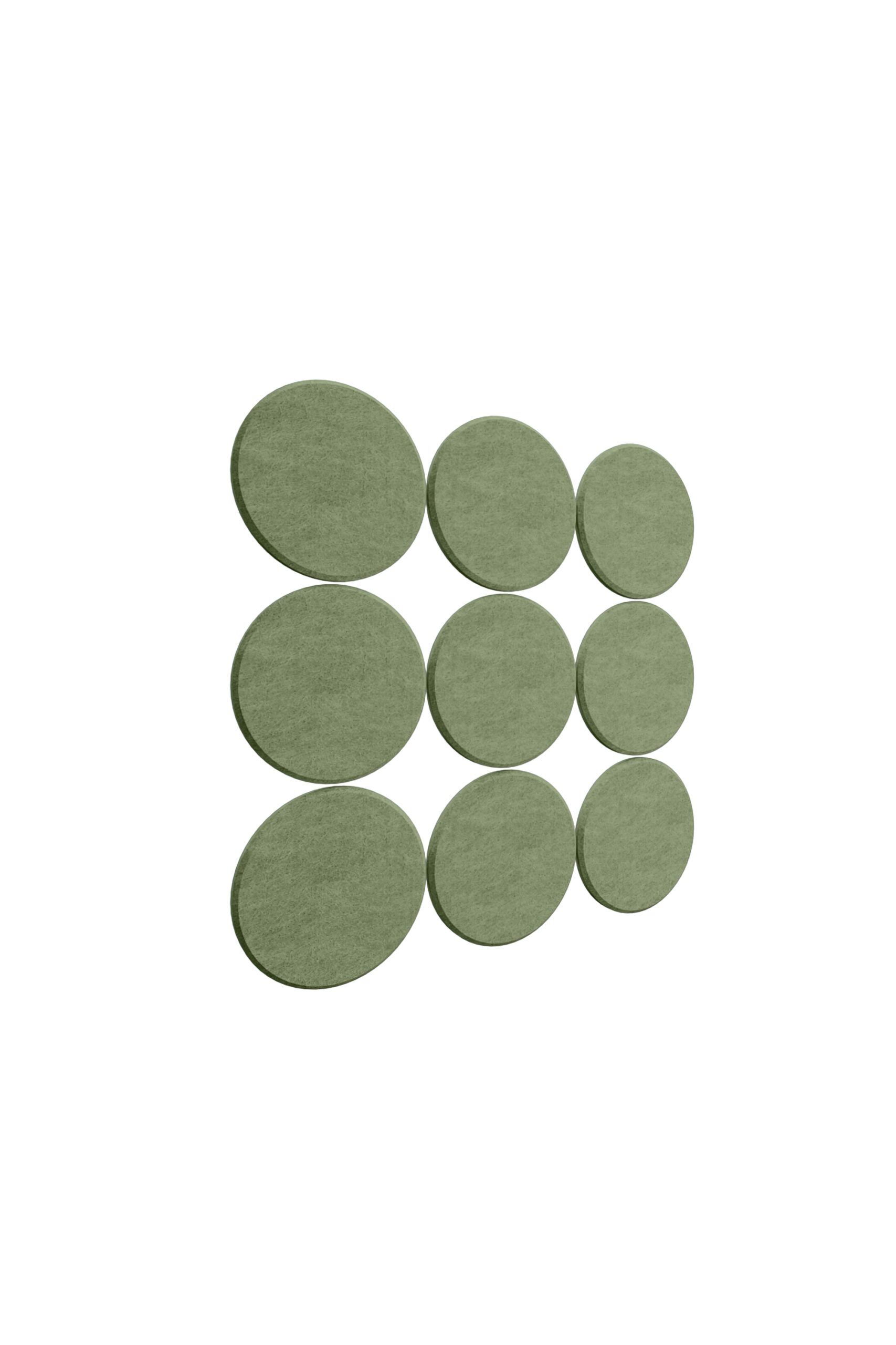 Carreaux acoustiques Circle Polyester 12/24mm - Sage